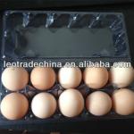 10 transparent plastic egg tray/ PVC/eng/ egg plastic box,egg holder tray,chicken egg holder LD-10