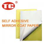 Self Adhesive Mirror Coat Sticker Paper