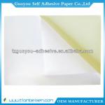 Mirror cast coated Glossy Self Adhesive Paper,Label Sticker