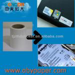 25 mircon transparent PET hot melt adhesive film sticker