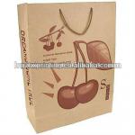 Huaxin food brown packaging paper bag