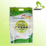 Plastic packaging for bopp rice bag with handle design