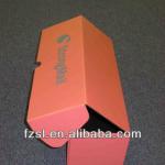 LPSB001 custom corrugated cardboard shoe box