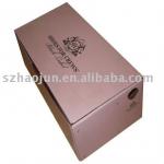 Corrugated board shoe packaging box