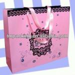Promotional Paper Tote Bags with Gloss Lamination