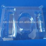PET blister tray for daily supplies clear blister packing tray