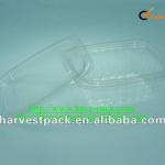 disposable plastic(PP/PS/OPS/PET) food/fruit/candy/salad packaging container/box