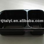 2 compartner ready food container