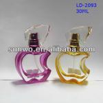 apple style crystal glass perfume bottle 30ml