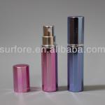 5ml Aluminum Empty Glass Perfume bottle 12 Angular