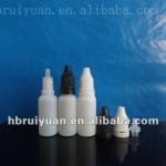 Hot!plastic white bottel for eye drop or e-cigarette,China