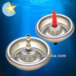 Lighter gas refill valve with nylon stem
