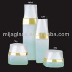 shiny color empty cosmetic square bottle in china
