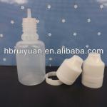 20ml PE bottle with childproof and tamper seal cap