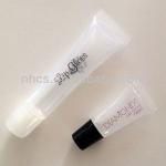 plastic cosmetic tube for lip gloss, lip gloss tube