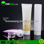 flip top tube for cosmetic packaging