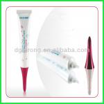 30g white pastic eye gel tube with new type lid made in Donguan,Guangdong