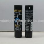 1.5oz black cosmetic plastic soft tubes