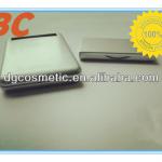 Plastic compact packaging with mirror