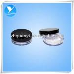 Injection black plasitc compact powder container