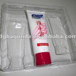 Clear PVC hand cream blister packaging box