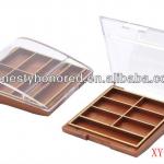 Six Color Square Eyeshadow Container