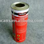 car spray-paint tin cans