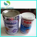 Food safe tin can for powder milk,customized tin box for milk powder