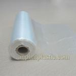 Clear LDPE plastic flat bag on roll knot plastic bag biggest plastic bag manufacturer in Vietnam