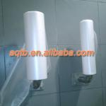 transparent HDPE roll bags for market