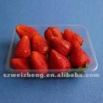 PET blister tray for fruit packaging