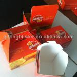 environmental paper fried chicken box /fast food box /custom fast food packing box