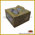 wedding paper cake boxes with window