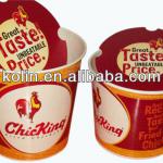 FDA and EU certified 150oz eco-friendly fried chicken buckets