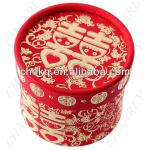 Empty round packaging made in china paper can for candy