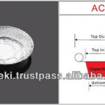 7&#39;&#39; Round Take-Out aluminium foil container