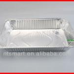 Aluminum foil container for food packing and storage