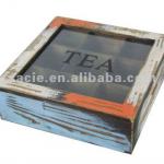 wood tea box