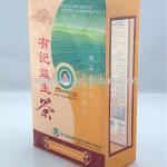 Tea box of food packaging
