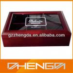 Guangzhou Factory Customized Made-In-China Decorative Wooden Tea Gift Box (ZDS-AC035)
