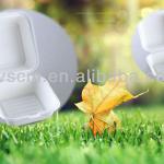 Sugarcane fiber food container, Biodegradable food clamshell
