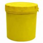 800ml yellow hdpe plastic barrel