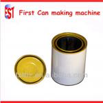 semi-automatic metal milk powder cans making machines