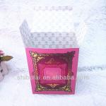 custom made print paper folding perfume packaging box manufacturer