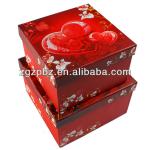 2014 New design Valentines gift Paper Box