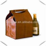 PU Leather Wine Box, Wine Carrier, Wine Bag