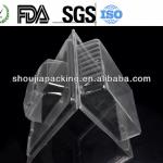 2013 New High Quality 15*10*8cm Folding PVC Box for Wholesale/Clear Plastic Thermoforming PVC Box/Clear PVC Box