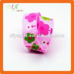 Fancy floral print ribbon for wrapping,SAMPLE FREE!
