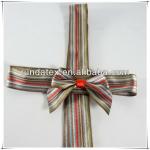 Custom elastic gift packing ribbon bow