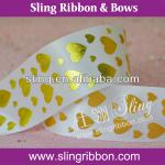 Glisten Gift Ribbon Printed Heart For Valentine&#39;s Day
